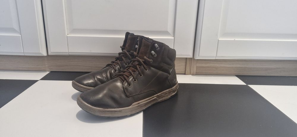 Buty zimowe męskie Cat trzewiki męskie