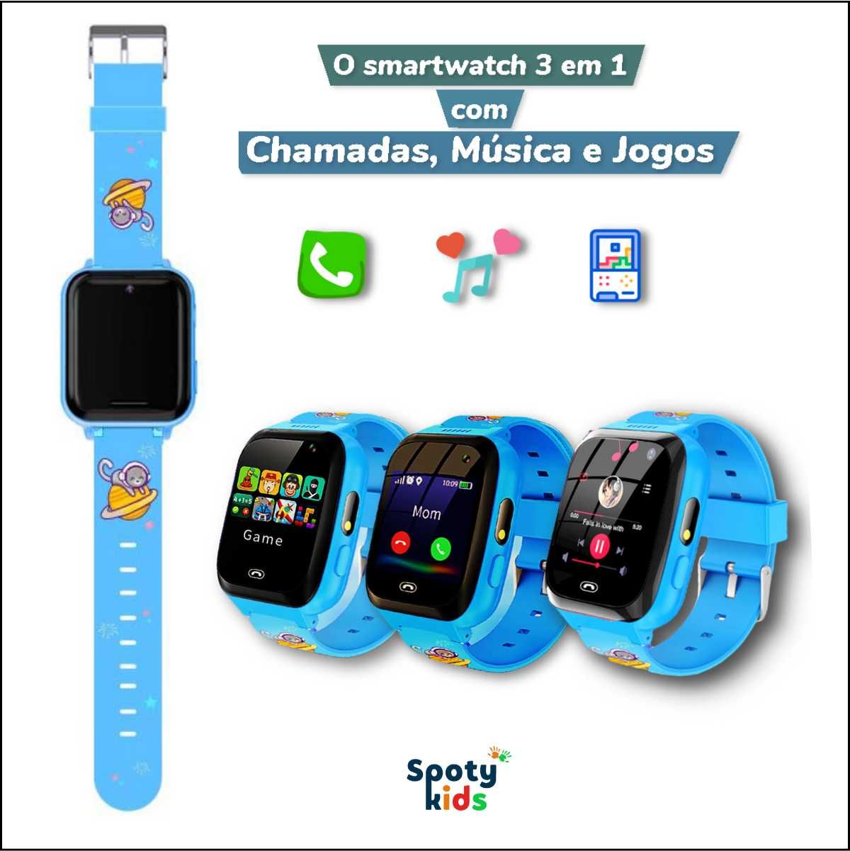 Relógio de crianças Smartwatch SPOTYKIDS