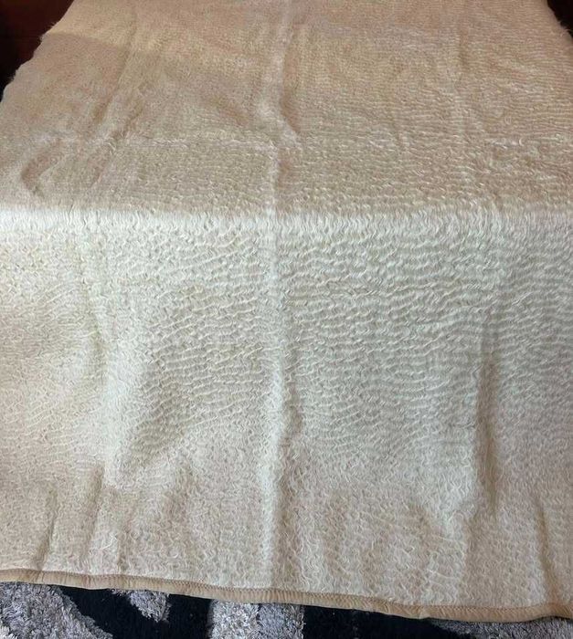Cobertor de Papa 100% lã de Ovelha mondegueira, em tear artesanal