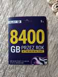 Starter karta sim Zloty fajny numer w play 8400gb