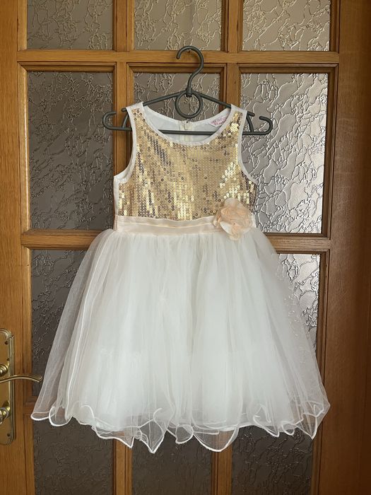 Пышное платье+болеро принцессы 3-4 года на Новый год, утренник