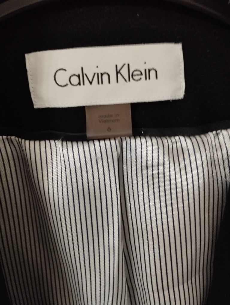 Granatowy żakiet/marynarka Calvin Klein rozmiar XS