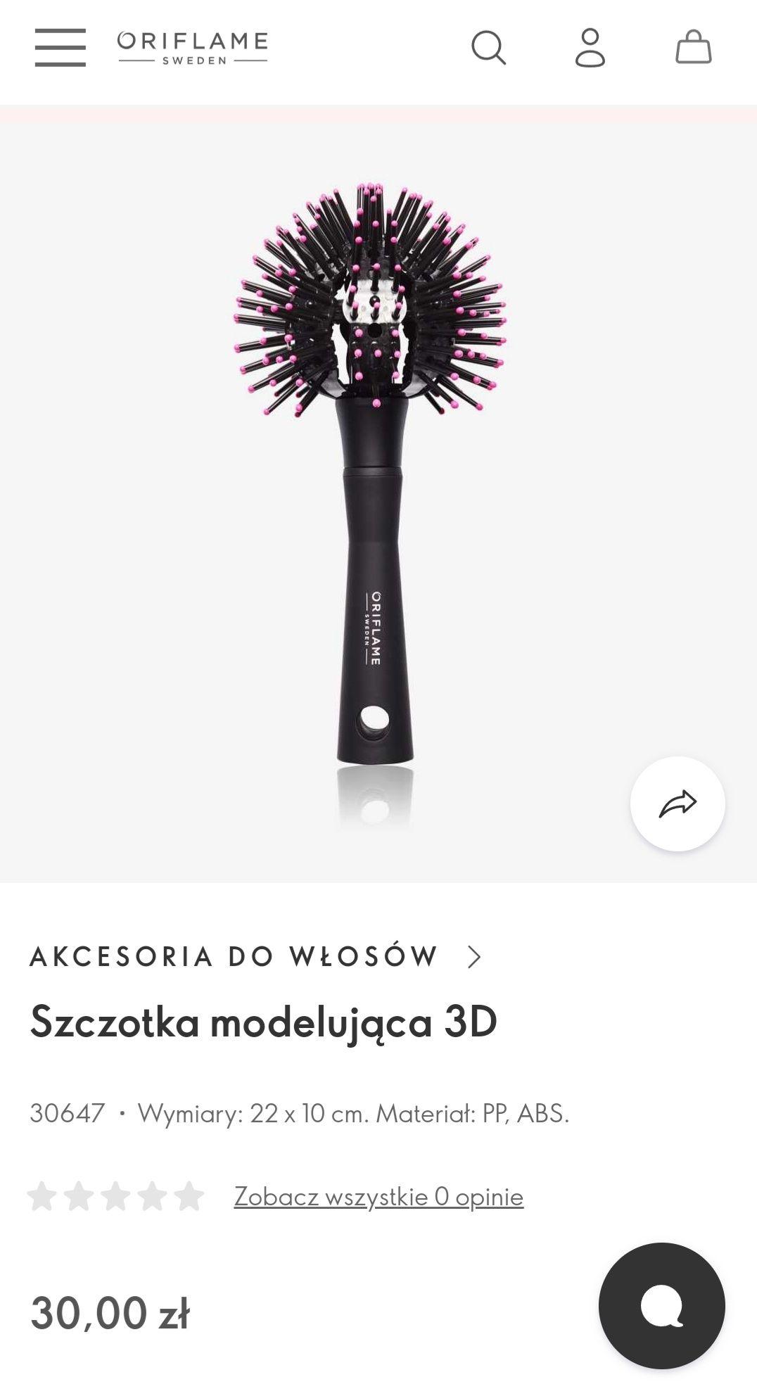 Szczotka modelująca 3D oriflame