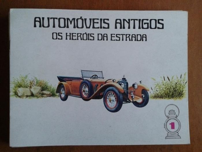 Colecção de livros Automóveis Antigos, os Heróis da Estrada
