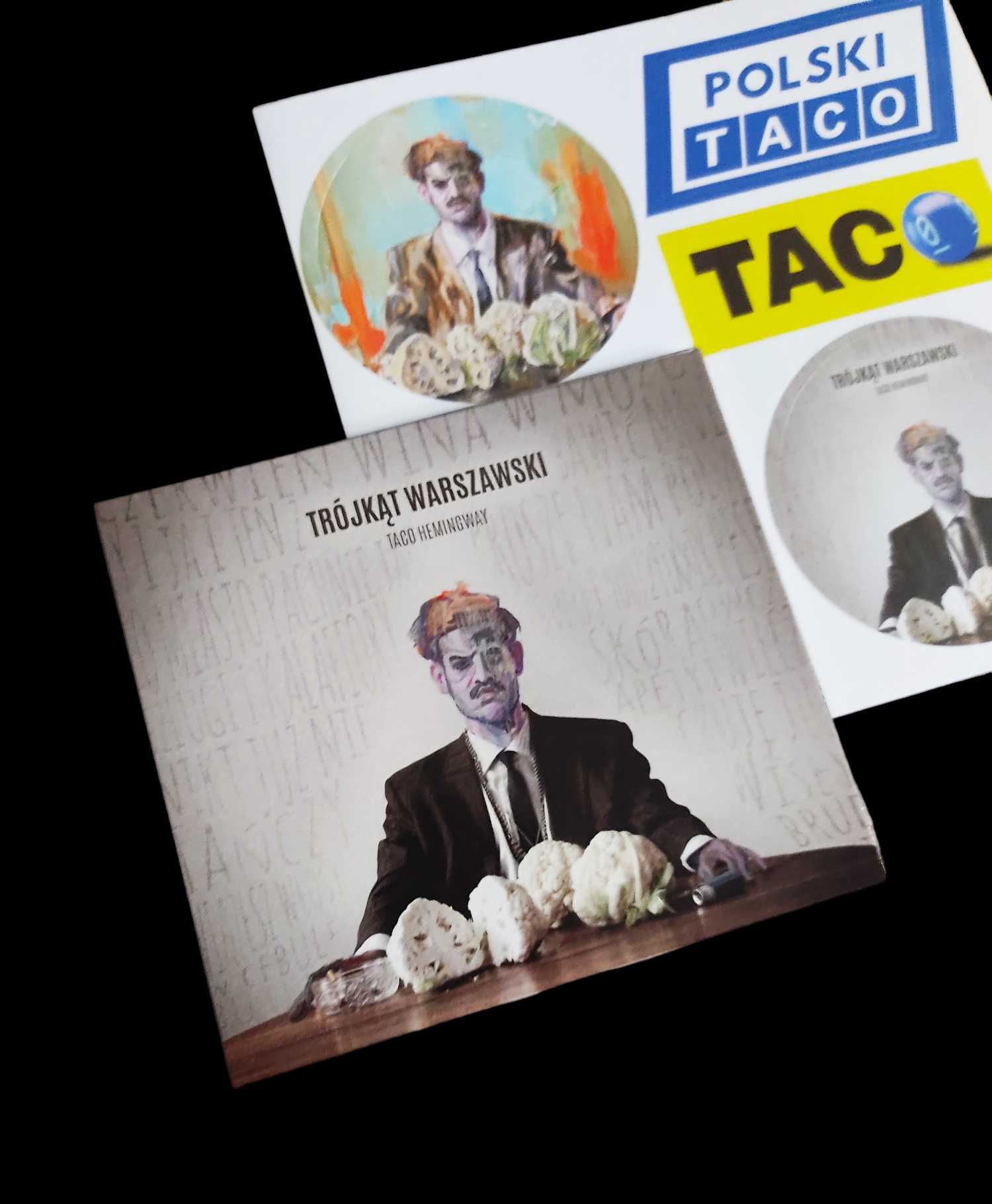 Taco Hemingway – Trójkąt Warszawski CD 2015 • 1 WYDANIE • 1/500 NOWA