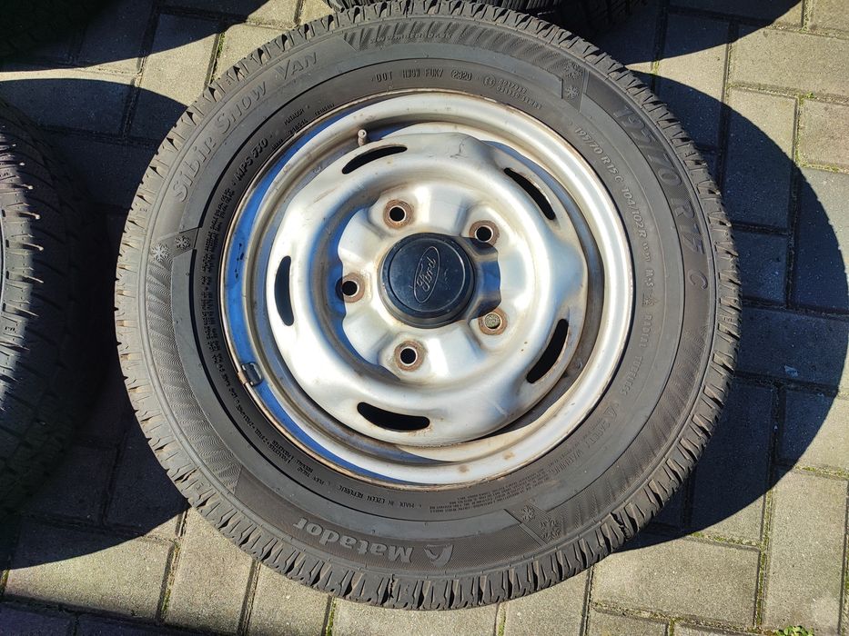 Koła opony zimowe Transit 5x160 195/70 R15C