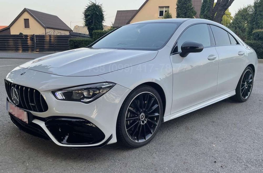 Обвес CLA45 CLA 45 AMG Mercedes W118 C118 Решетка Диффузор Бампер