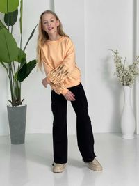 Розпродаж кофта свитшот на дівчинку з вишивкою 122-152 ріст