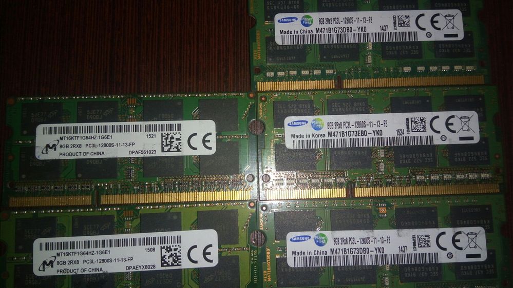 Dimm,so-dimm Ddr3 2gb 4gb 8gb