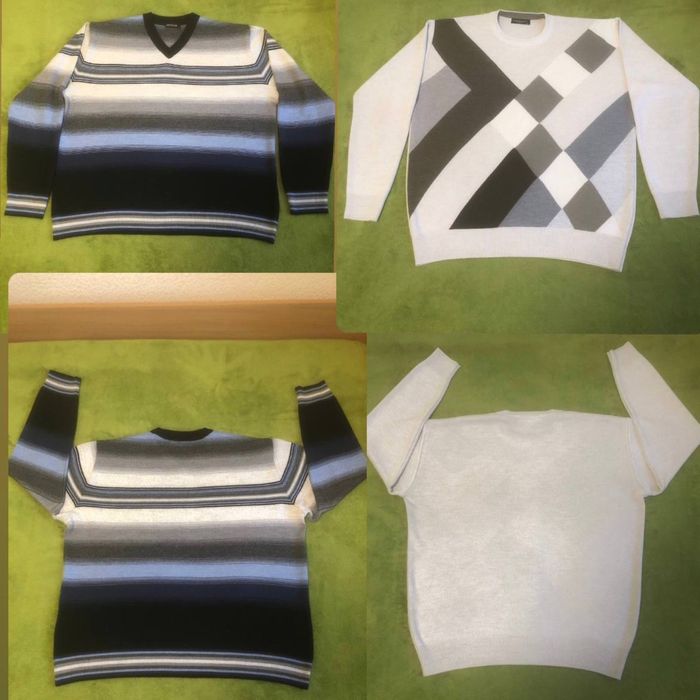 Два муж. полувера р.52 цена указ. за один