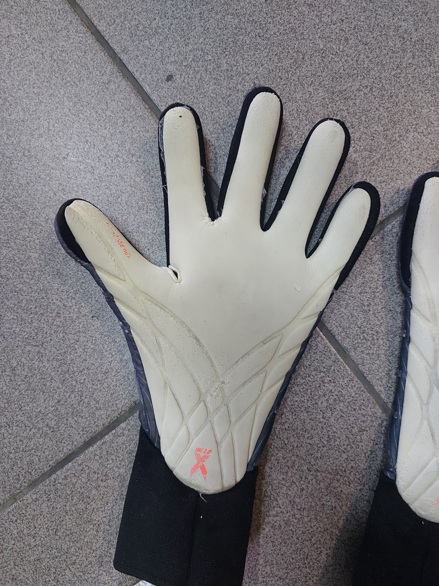 Воротарські футбольні рукавички Adidas X GL PRO,  роз 10