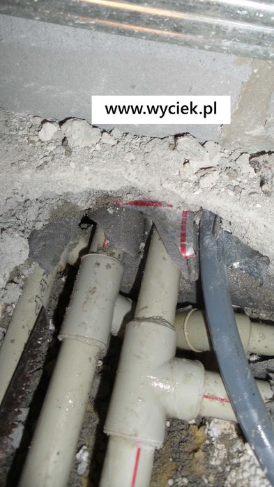 Żywiec. Wyciek wody + naprawa + osuszanie. Bezgotówkowo