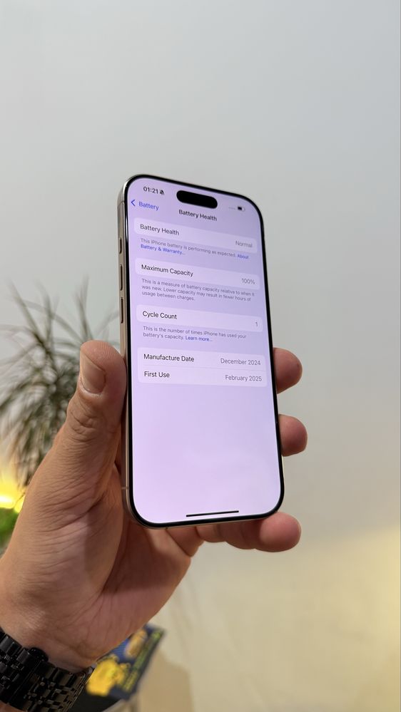 Iphone 16 Pro 256 Gb Desert Titanium 1 цикл