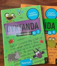 książki dla dzieci "Dyktanda"
