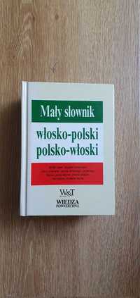 Mały słownik włosko - polski polsko - włoski, stan bdb+