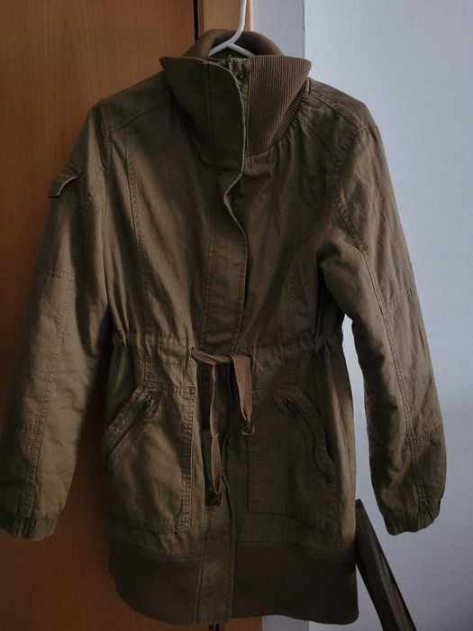 Jaqueta Longa Tipo Parca - Springfield