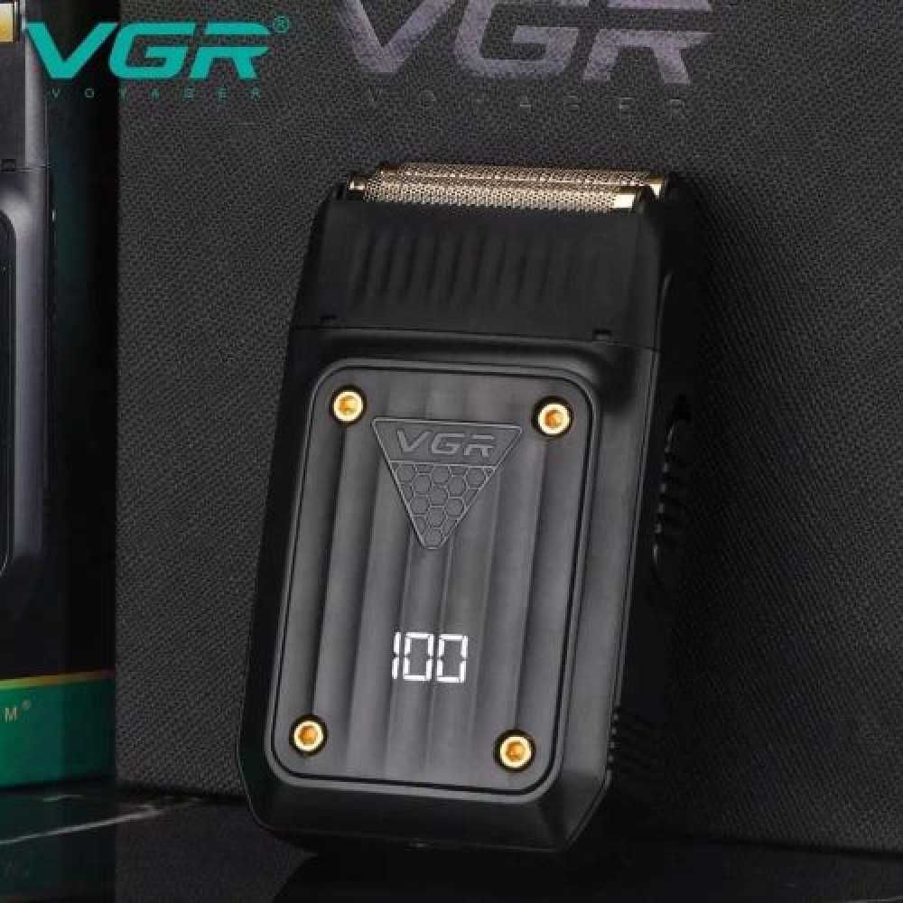 Электробритва VGR V-363 шейвер для сухого бритья с LED Дисплеем