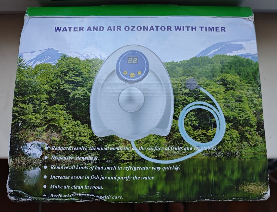 Озонатор для очистки воздуха , воды , продуктов.