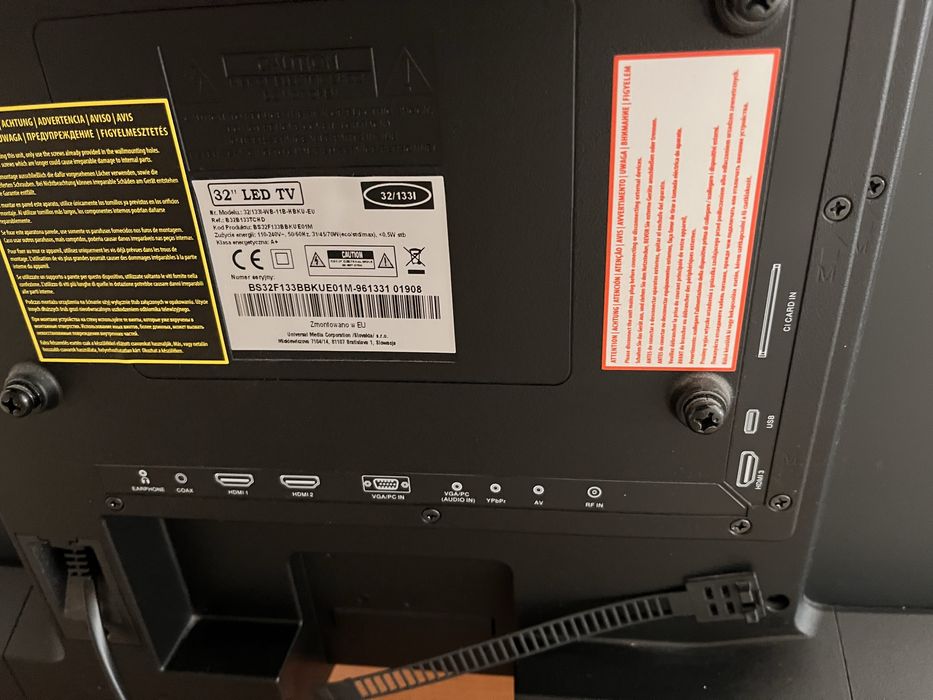 Tv telewizor blaupunkt 32 32/133I-WB-11B-HBKU-EU
