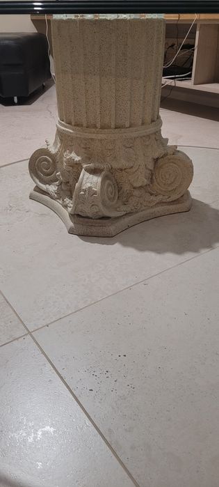 Ława stolik kawowy kolumna LOGO