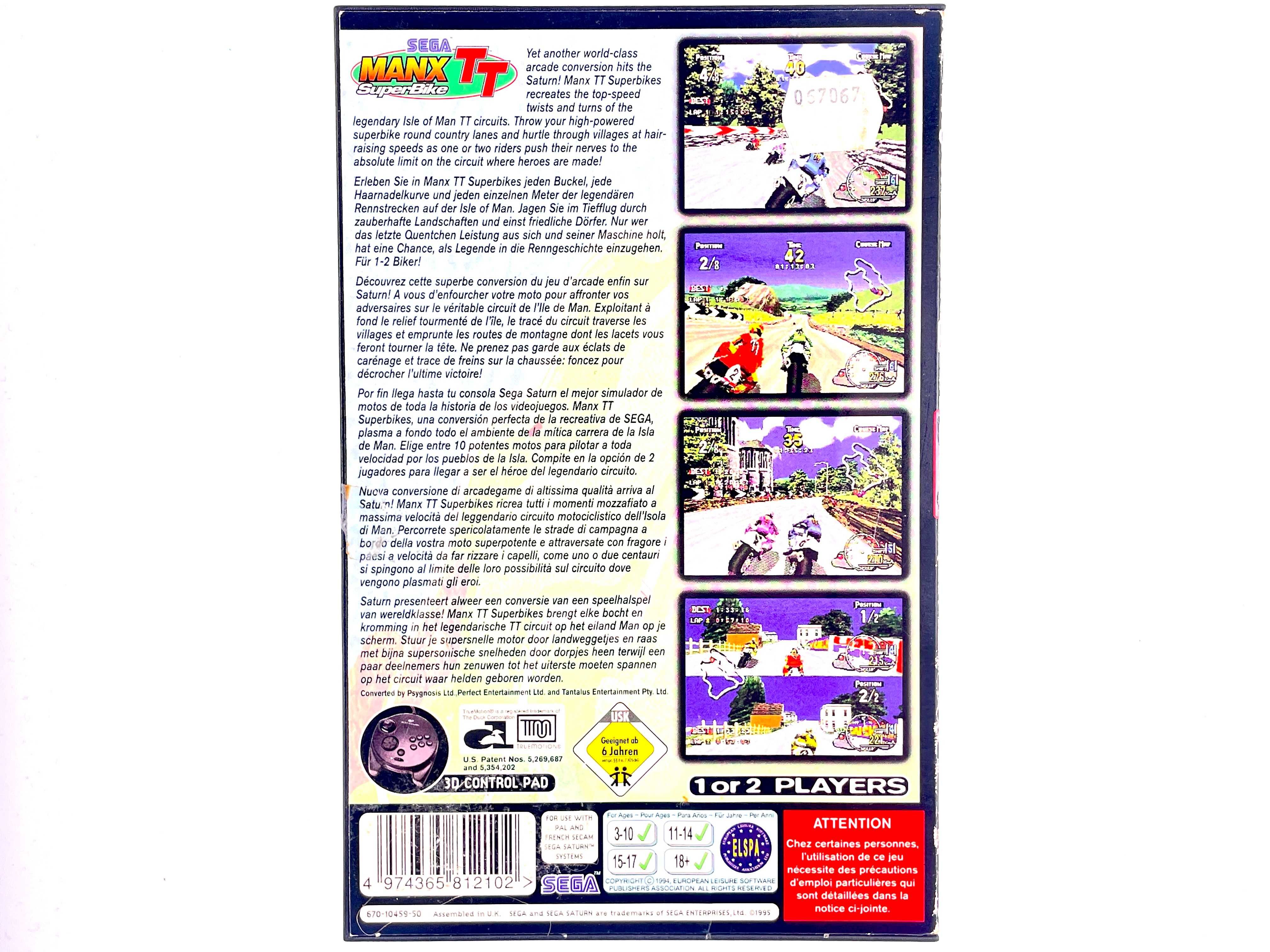 Manx TT Super Bike Sega Saturn VIMAGCO.PL Bydgoszcz Śniadeckich 11