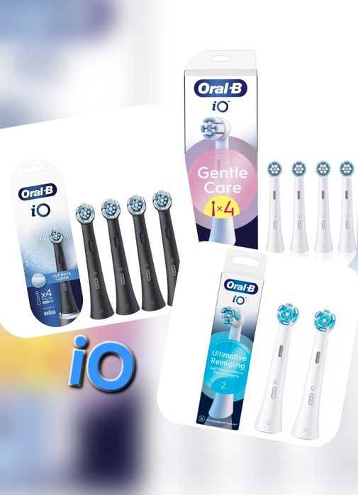 Насадки Oral-B iO ОРИГІНАЛ. Щітки, електрична зубна щітка