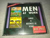 Men At Work "Cargo & Business As Usual" фирменный 2хCD Made In Austria