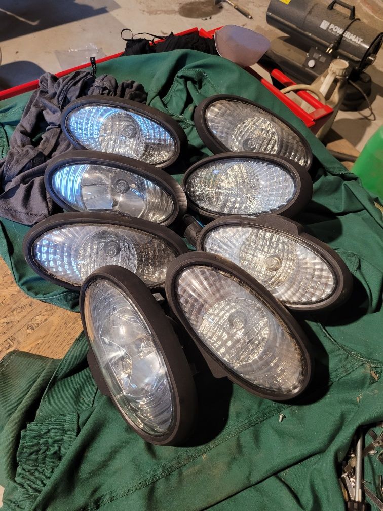 Halogen lampa john deere case