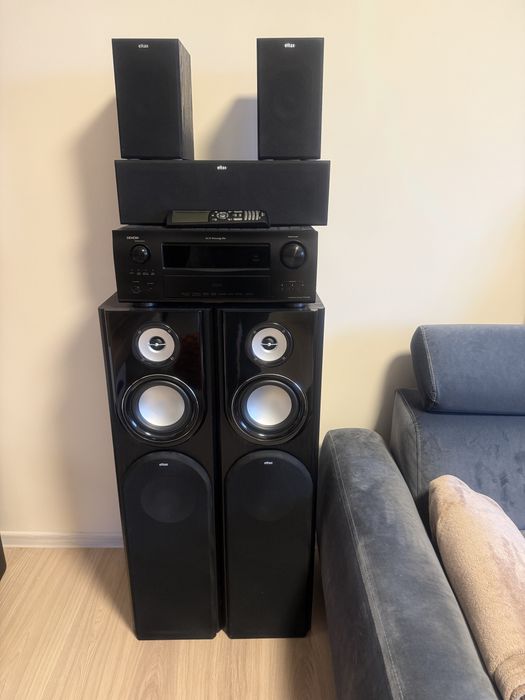 Amplituner denon z glosnikami
