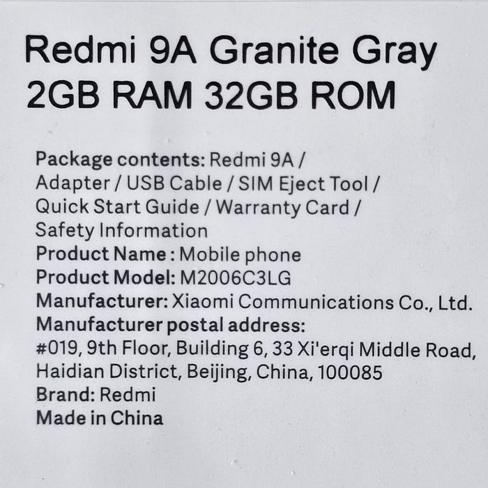 Sprzedam Redmi 9A