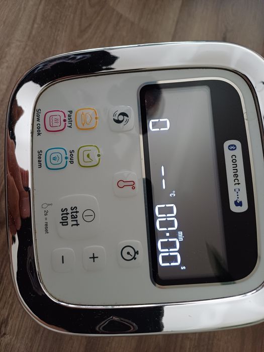 Robo de cozinha Moulinex i-compan com panela de vaporion connect