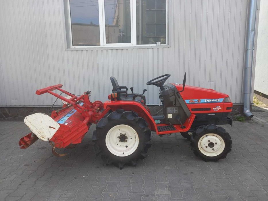 Japoński traktorek Yanmar KE 3 z glebogryzarką 4x4 13 km