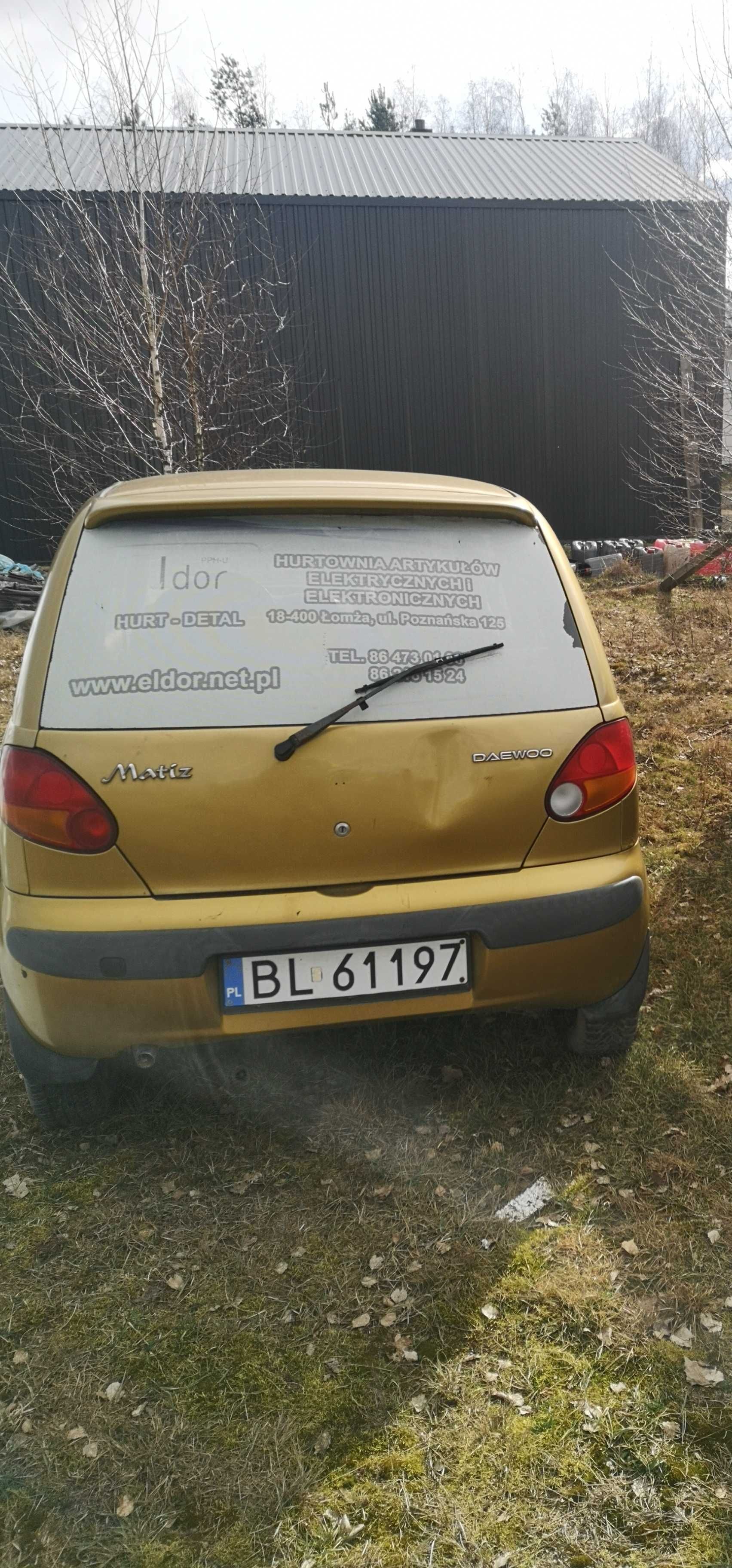 Daewoo Matiz złoty VAT-1