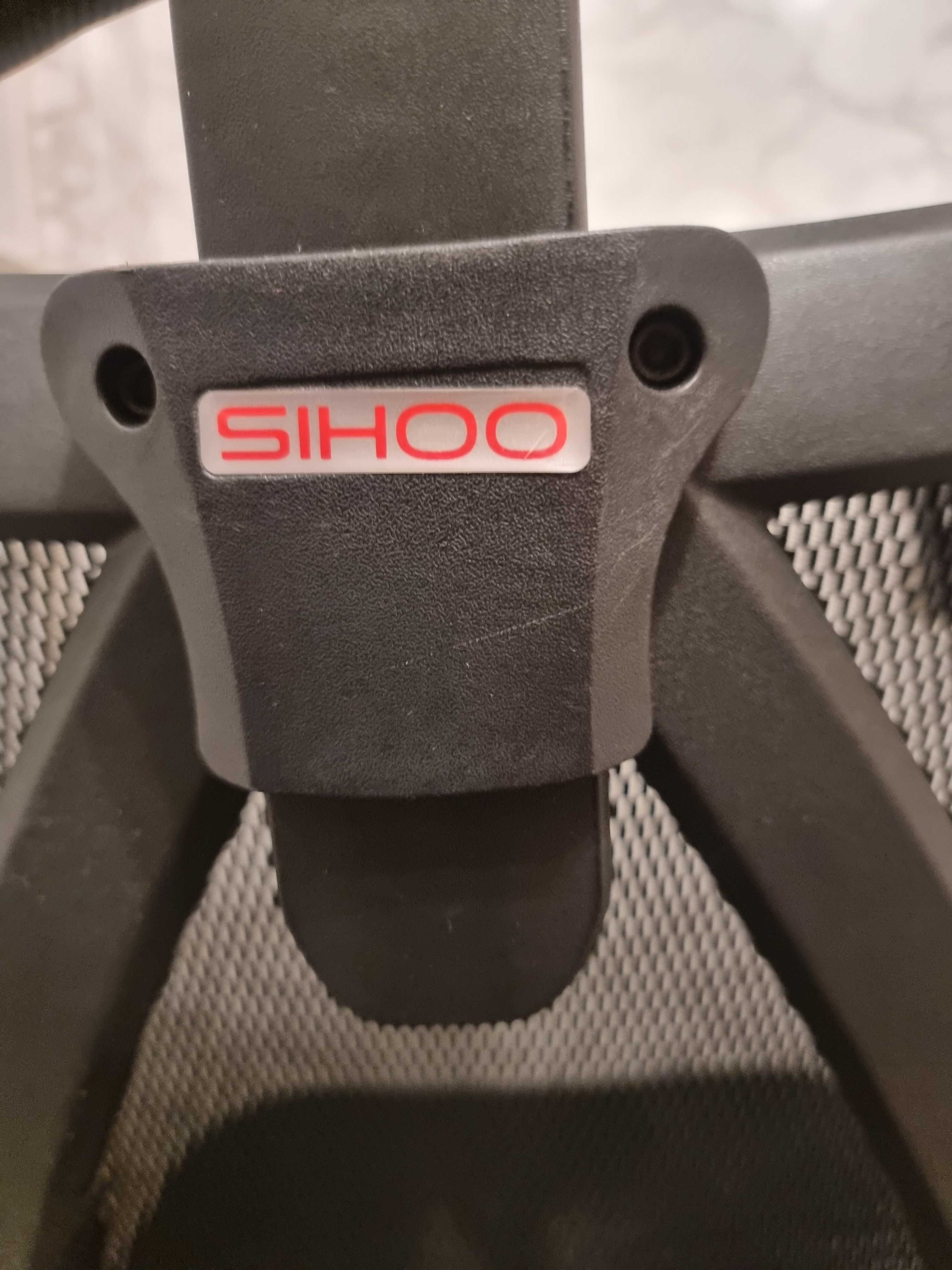 Nowe, Ergonomiczne krzesło biurowe  SIHOO, czarne
