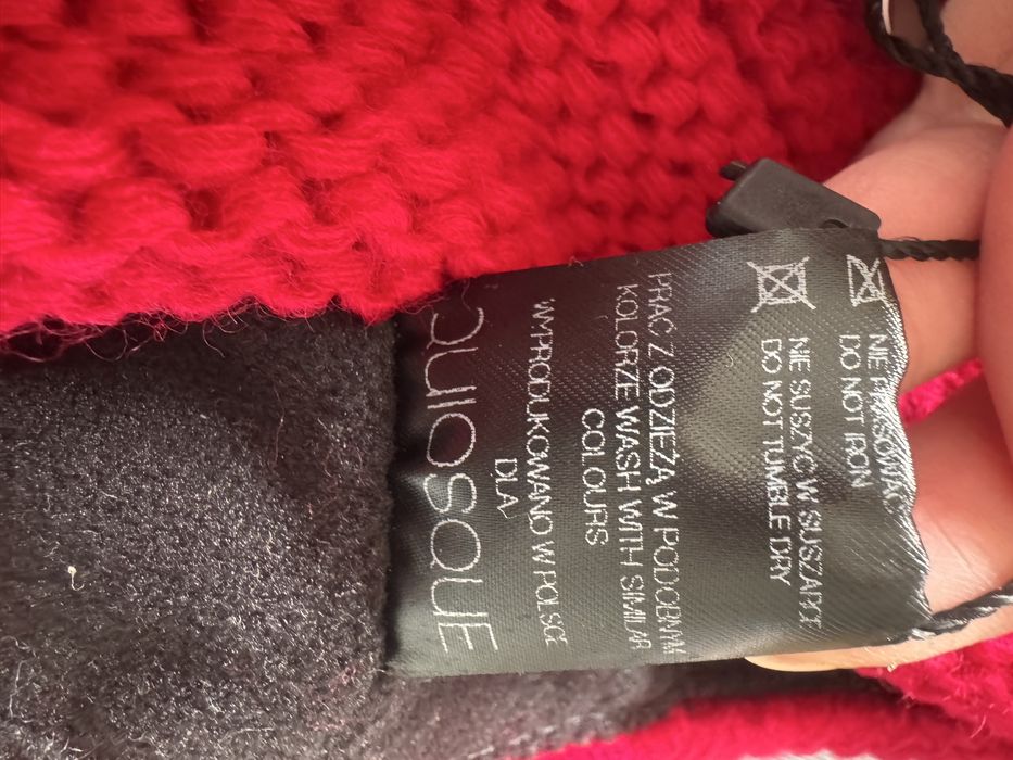 ZestawgGruba czapka zimowa+ rękawiczki