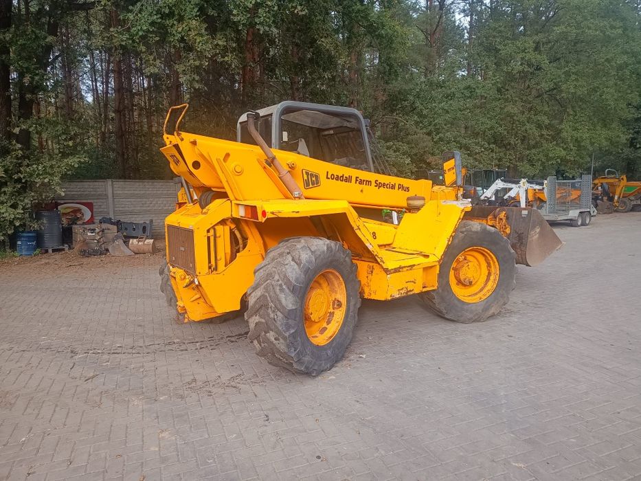 Ładowarka teleskopowa JCB 525 - 58 widły i łyżka