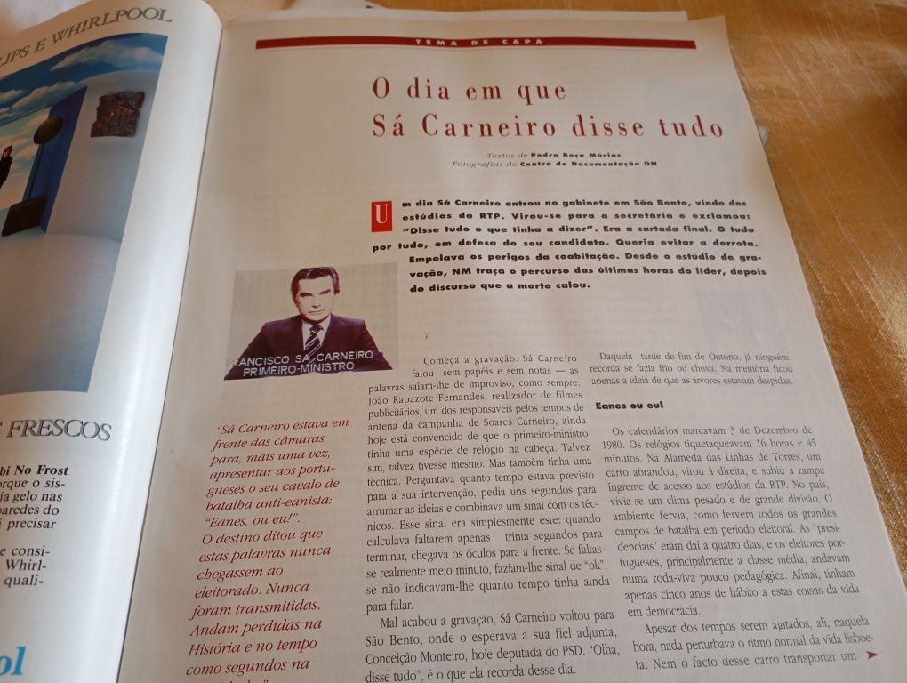Sa Carneiro,últimos passos
