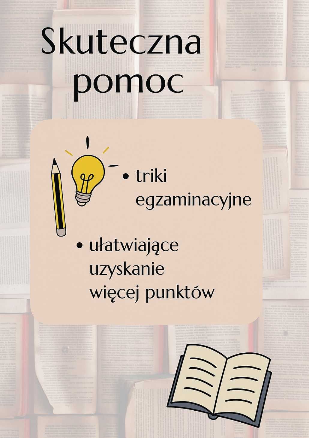 Korepetycje z języka polskiego dla ósmoklasistów i maturzystów!