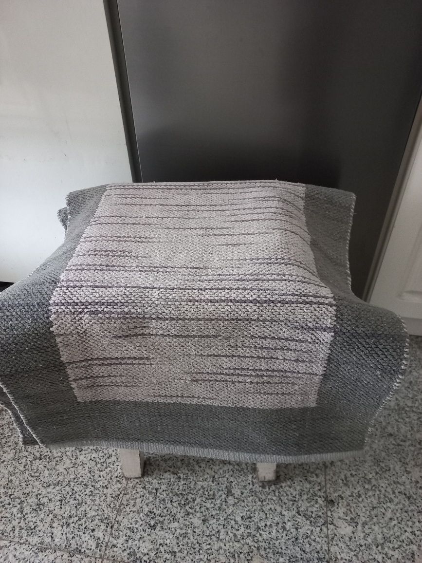Conjunto de 2 tapetes em algodão para quarto ou sala