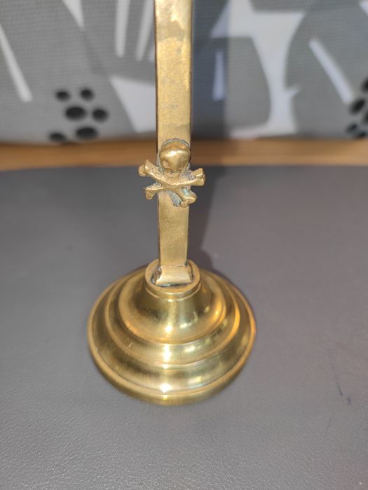 Krzyż mosiężny krucyfiks Francja