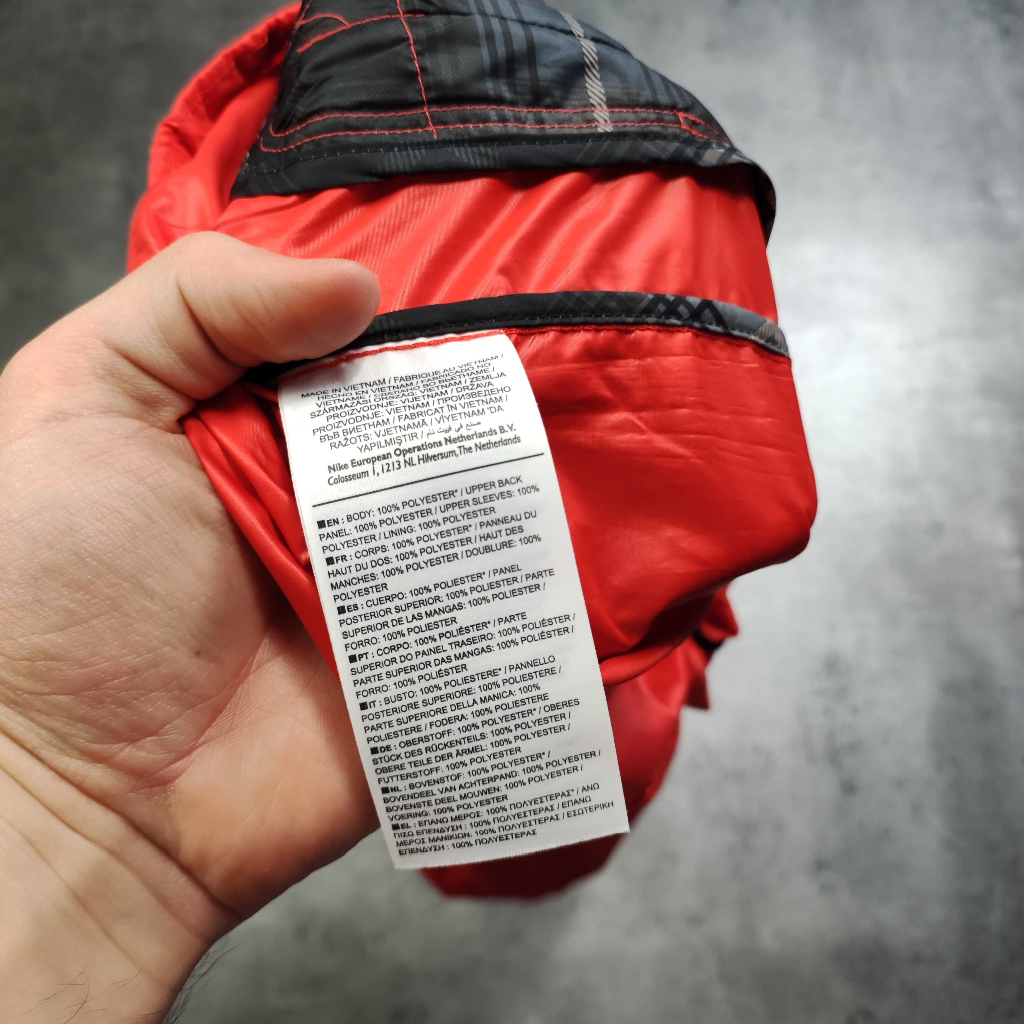 MĘSKA Lekka Sportowa Wiatrówka Kurtka Rozpinana Dri-Fit Running Nike
