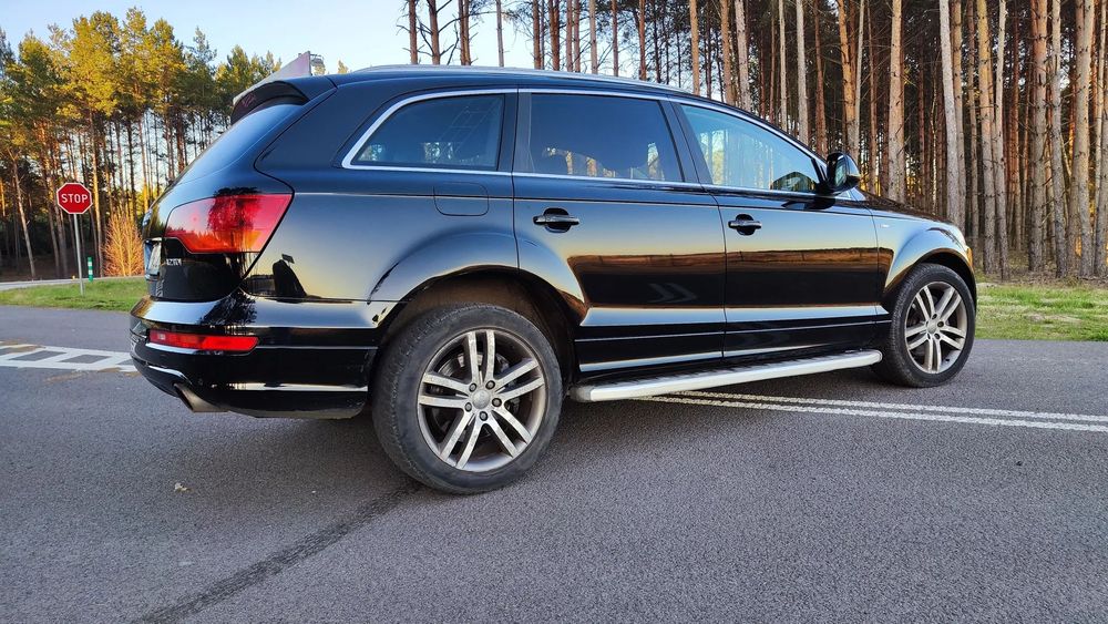 Hyundai Tucson Audi Q7 4.2 TDI 2007r pneumat, hak laweta, webasto