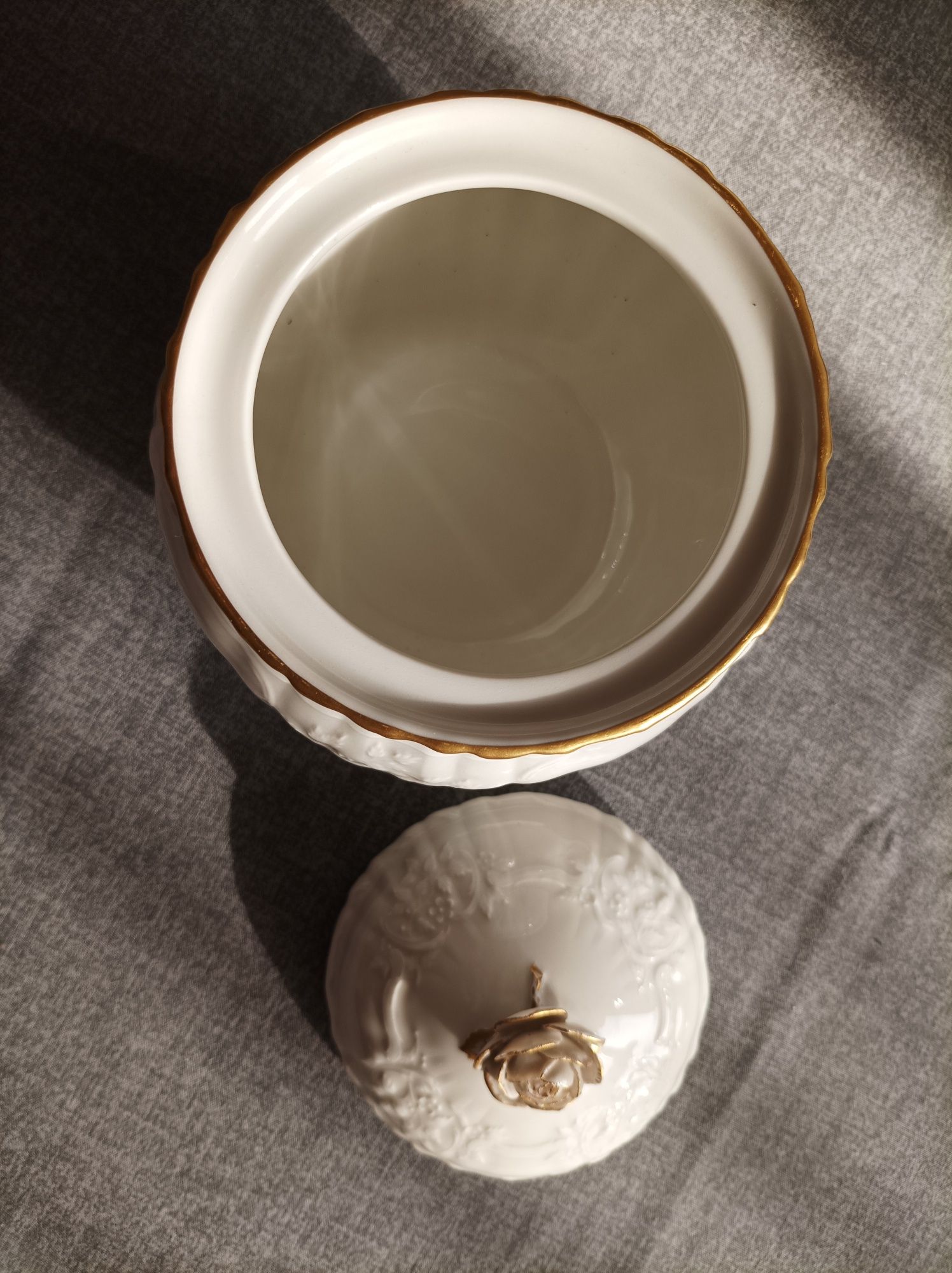 Cukiernica Bomboniera XL Królewska Manufaktura Porcelany Berlin KPM