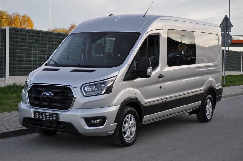 Ford TRANSIT DCIV MCA 2.0 New EcoBlue 170 KM A6 FWD Limited Brygadowy 6 osobowy 350 L3H2 Fabrycznie Nowy Dostępny od Ręki!!!  L3H2 Fabrycznie Nowy Dostępny od Ręki Limited Brygadowy 6 osobowy