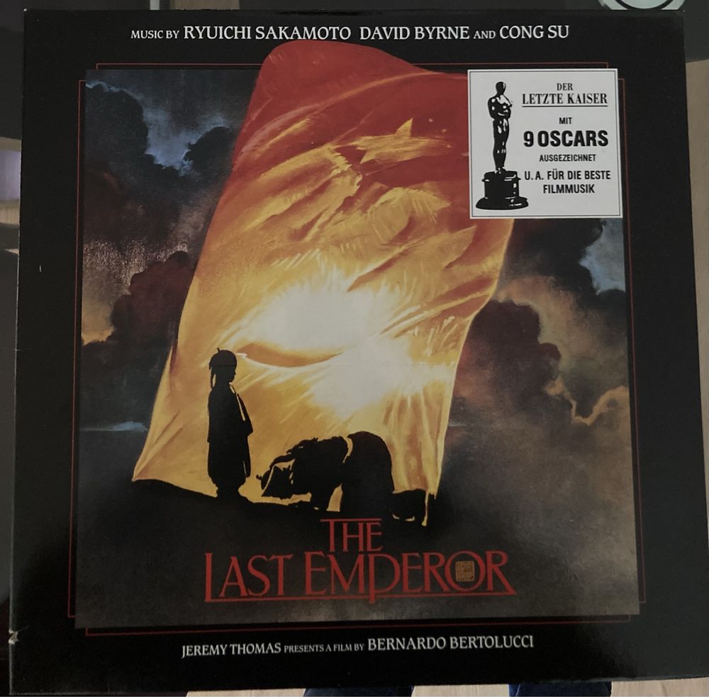 The Last Emperor Soundtrack LP by Ryuichi Sakamoto...
