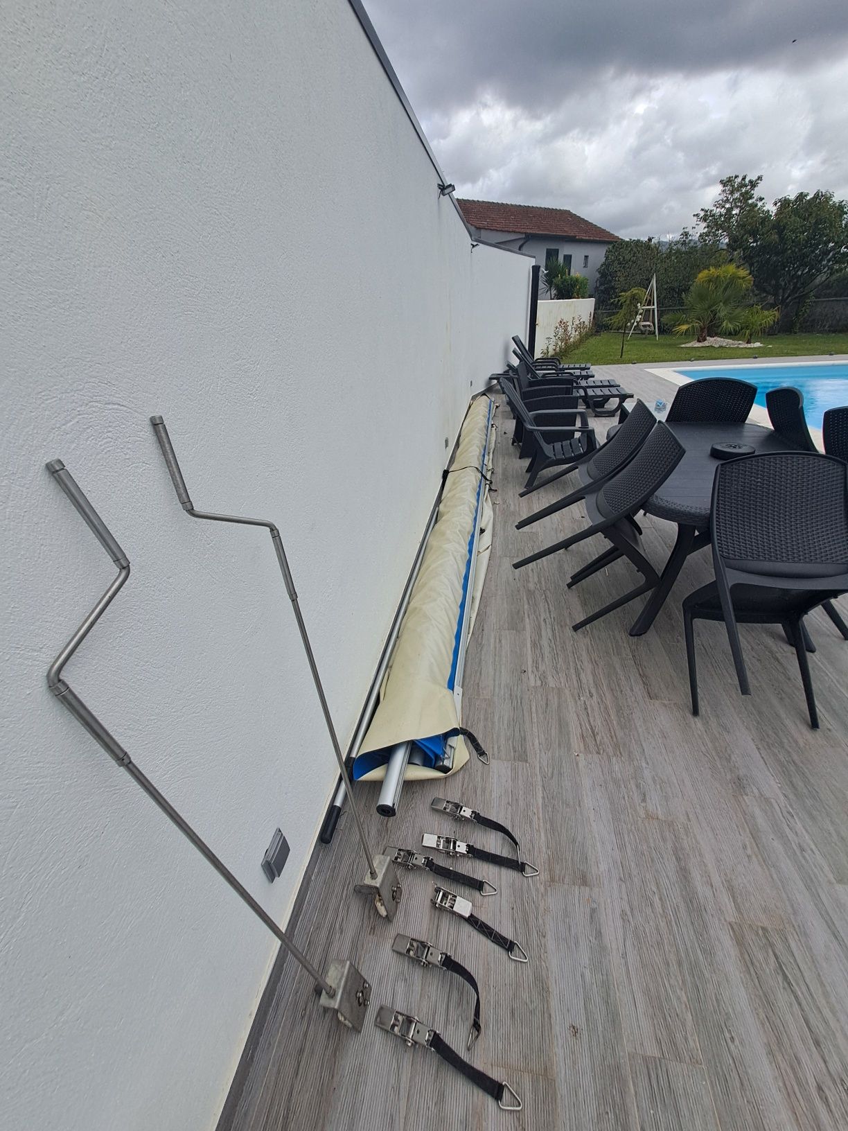 Proteção piscina