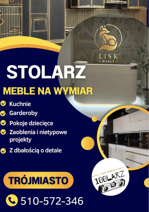 Stolarz – Meble na wymiar | Trójmiasto i okolice