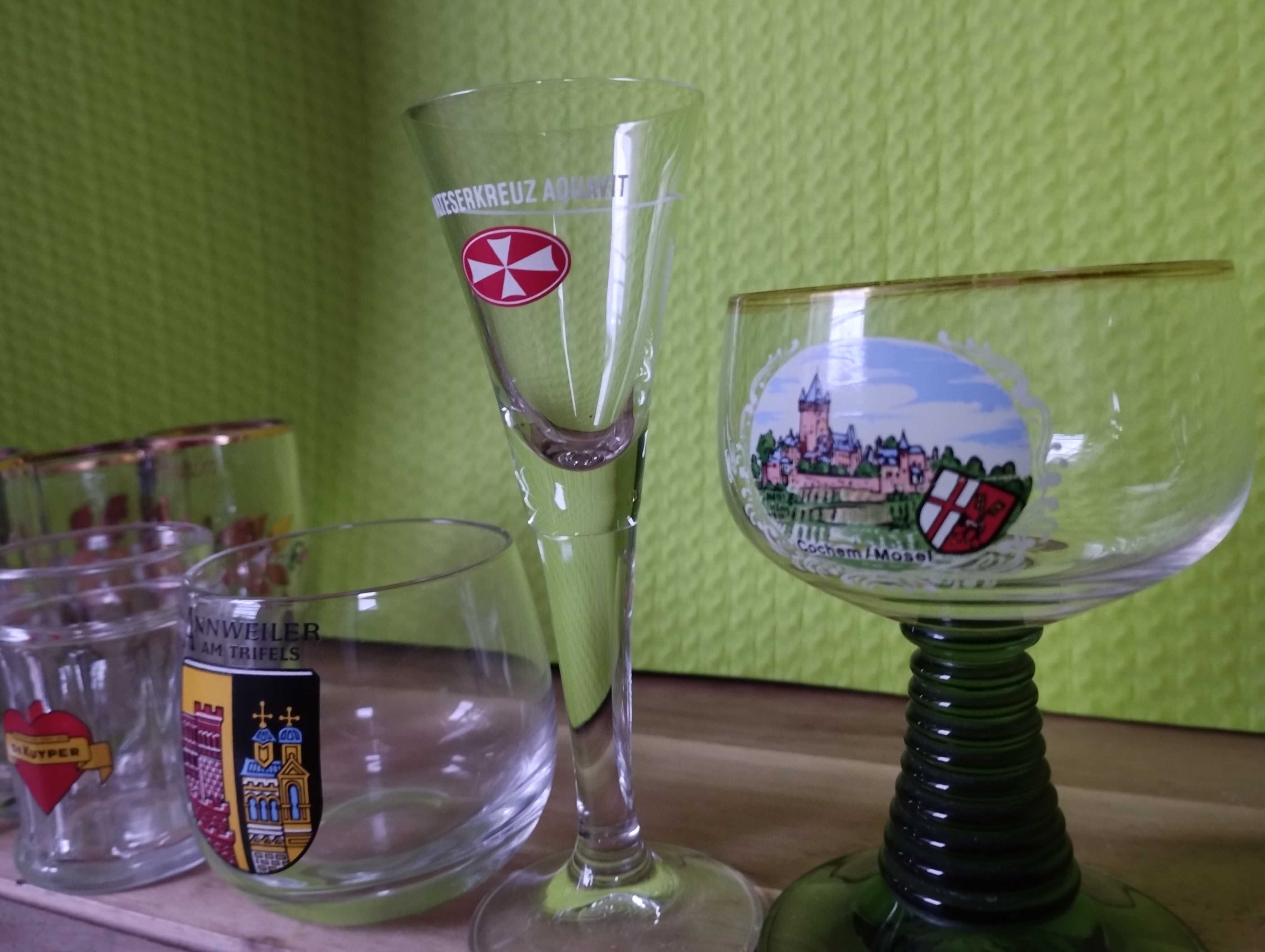 Стопки коллекционные для ликера водки Германия Швейцария