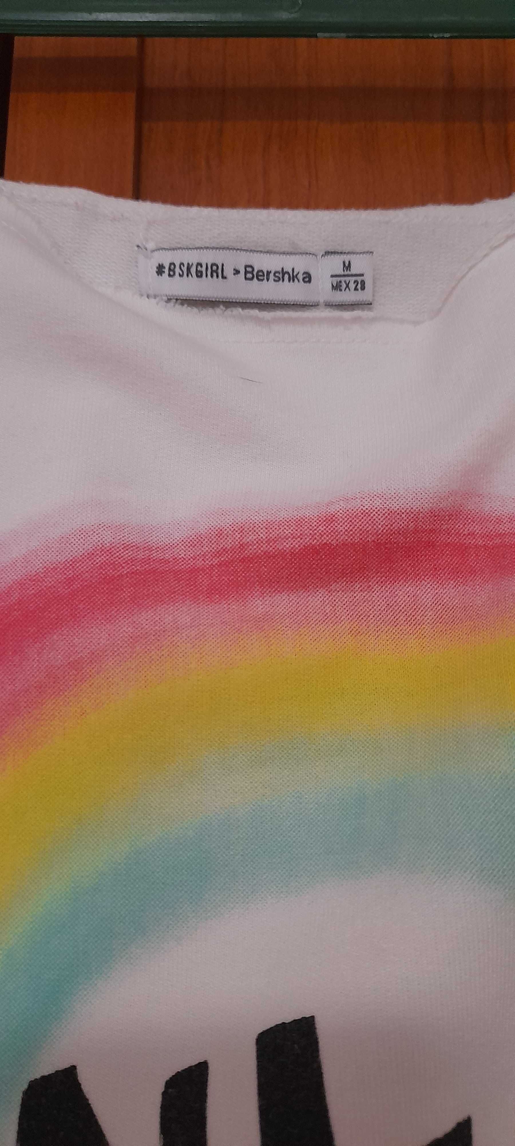 Sweat curta arco iris