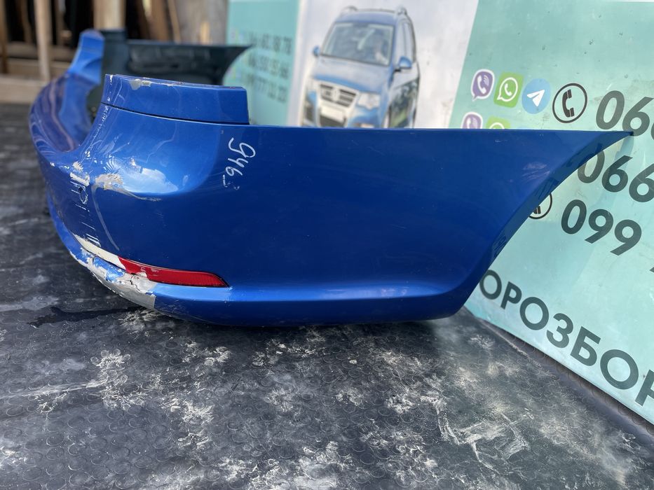 Задній бампер шкода октавія а5 rs skoda octavia a5 9463